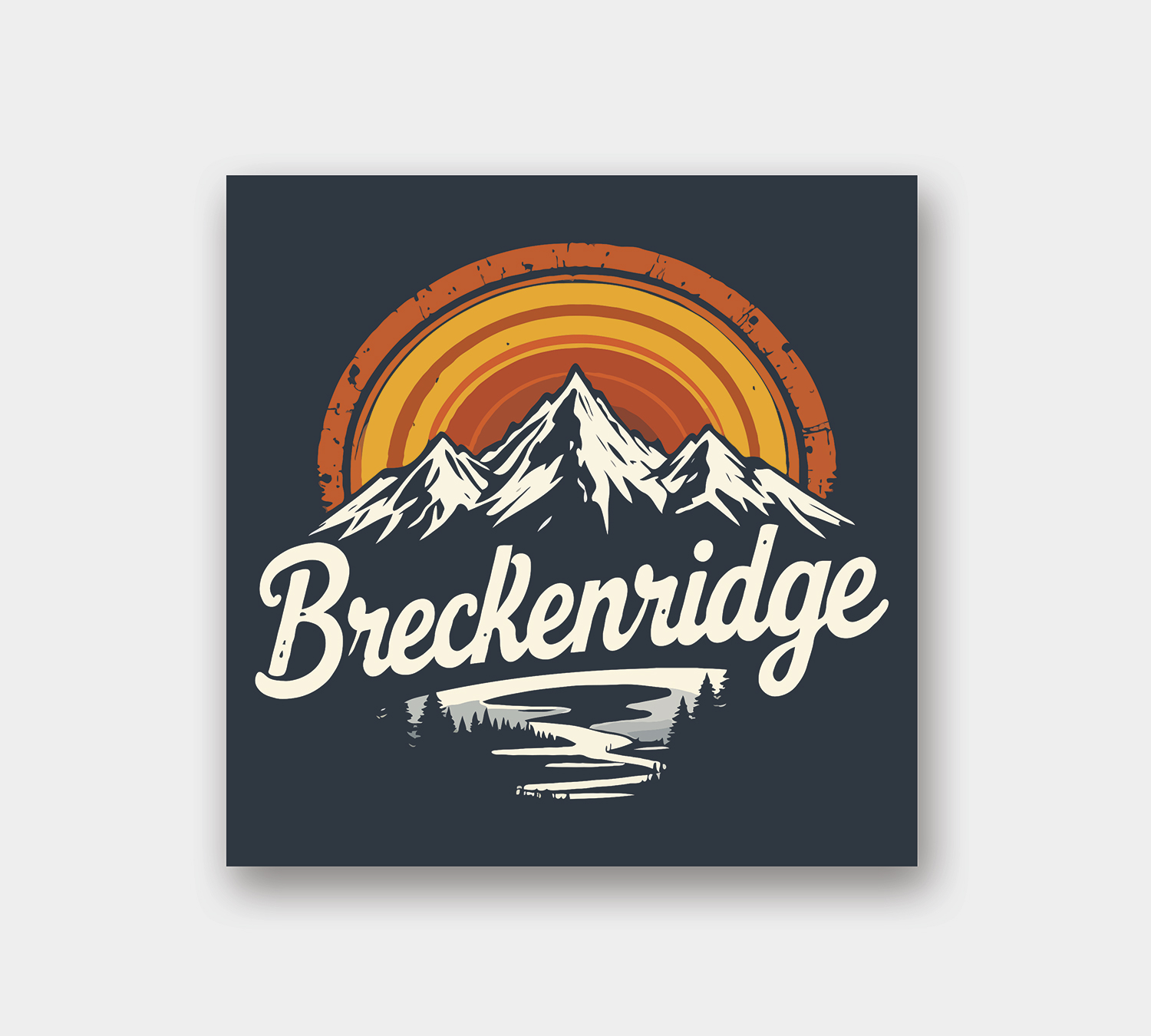 Square - Permanent Writeable Matte Sticker - 3" x 3" 4