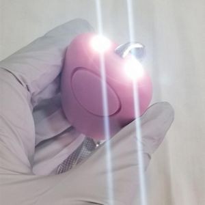 Rechargeable 2 In 1 Egg Shaped Self Defense Alarm With Flashlight 5