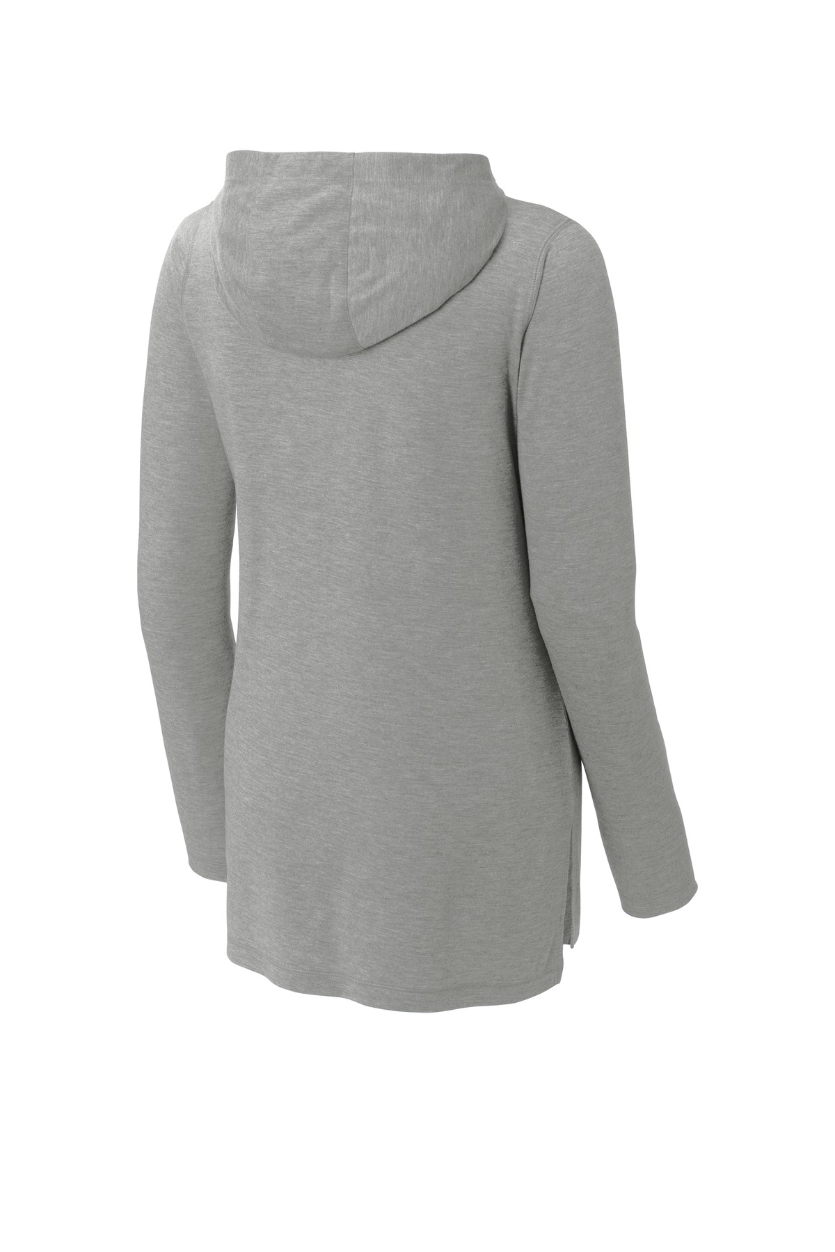 Sport-Tek Women's PosiCharge Tri-Blend Wicking Long Sleeve Hoodie LST406, custom hoodie or sweatshirt with logo imprint 36