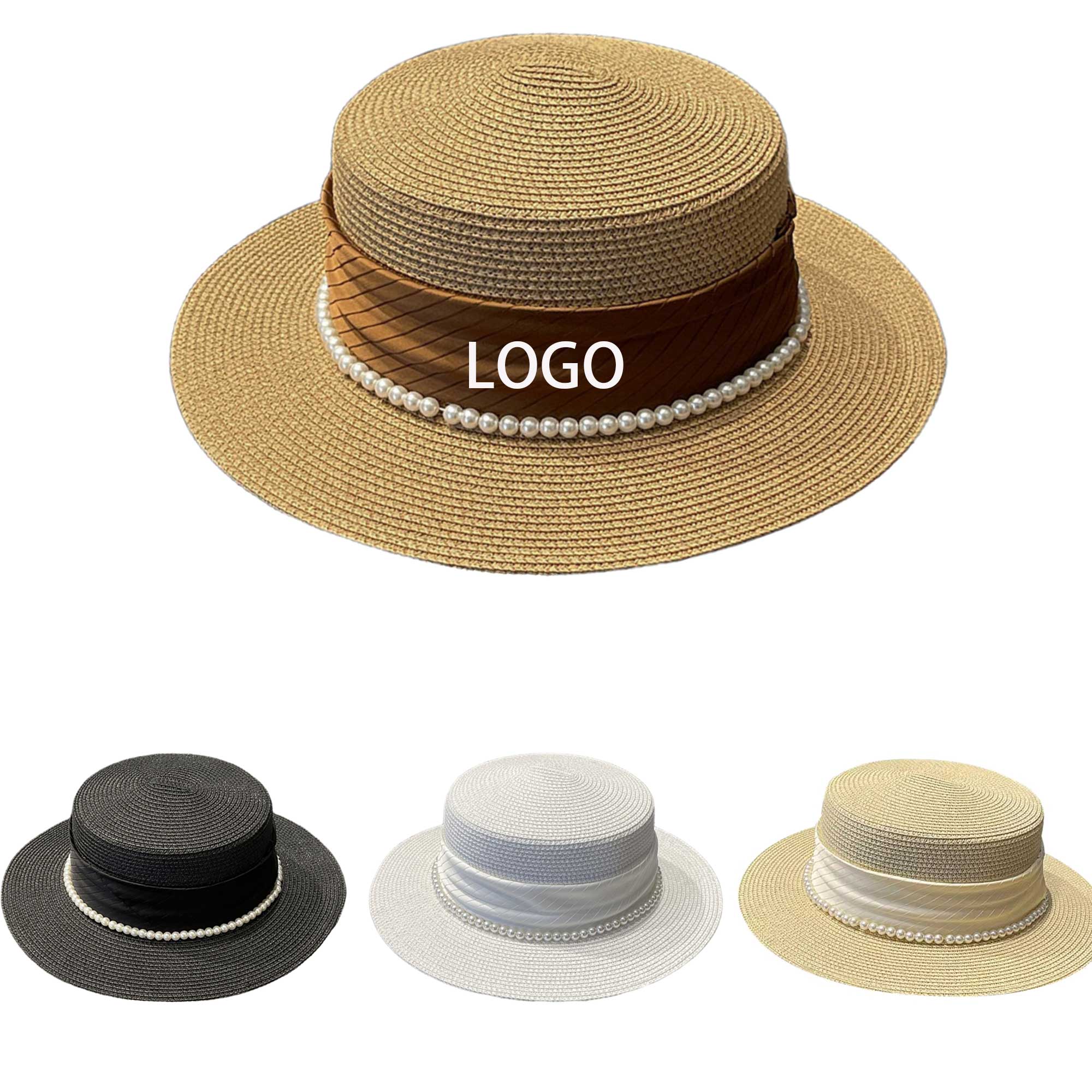 Summer Women's Wide Brim Straw Hat 2