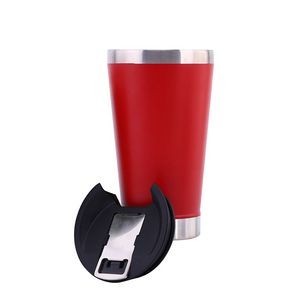 500ml Stainless Steel Coffee Mug With Straw And Double Wall Insulation 23