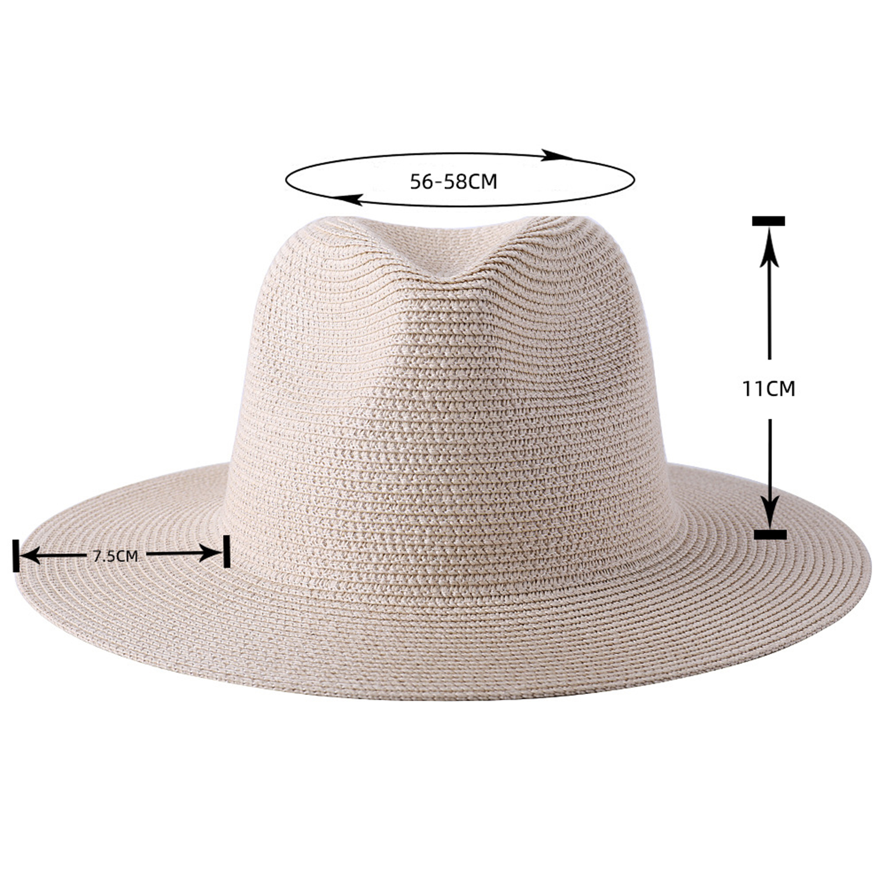 Natural Straw Panama Hat 3