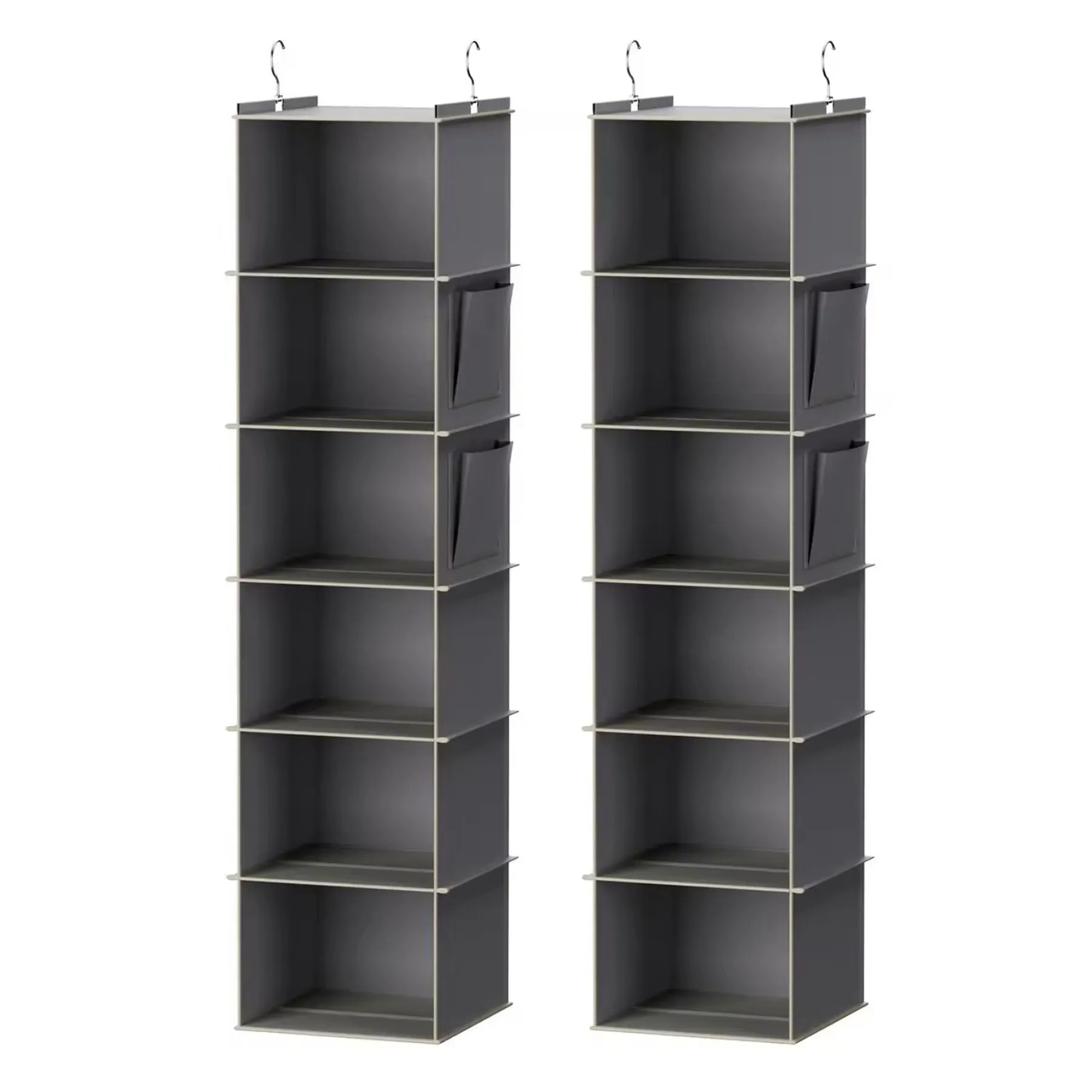 6-Shelf Hanging Closet Organizer 2