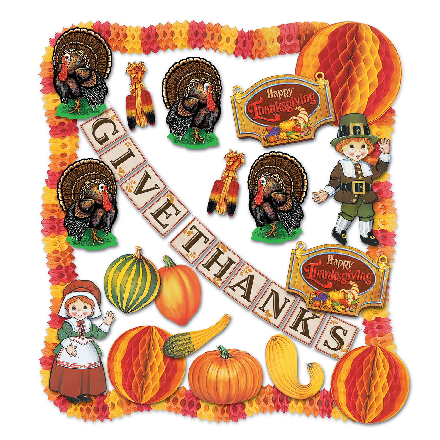 Thanksgiving Decorating Kit