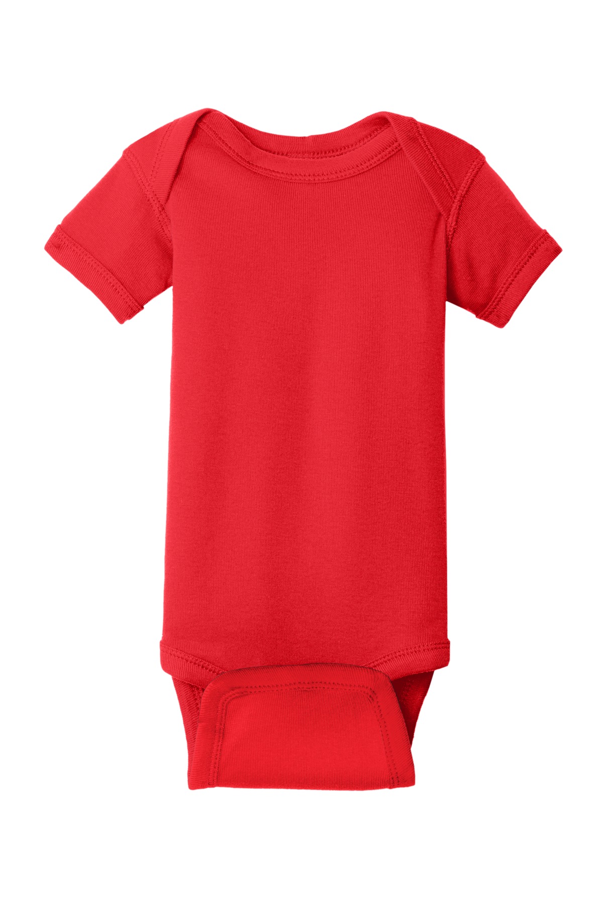 Rabbit Skins Infant Short Sleeve Baby Rib Bodysuit. RS4400 51