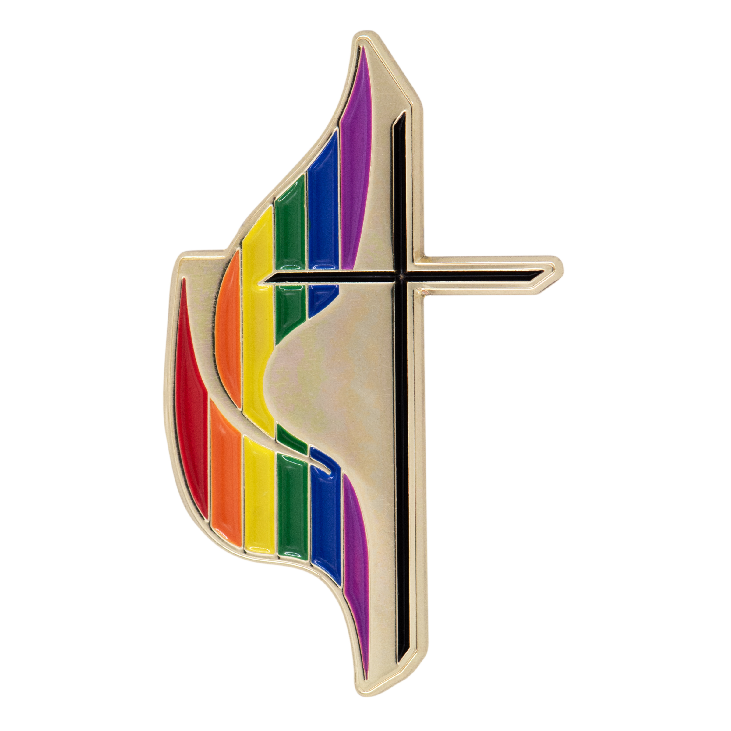 Lapel Pin - Die Struck Brass Soft Enamel (1-1/4") 10