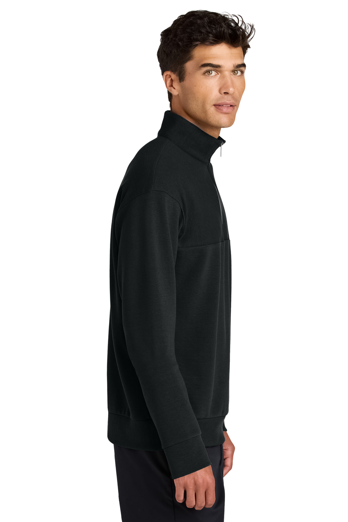 Mercer+Mettle Linear Texture 1/4-Zip MM3040 9
