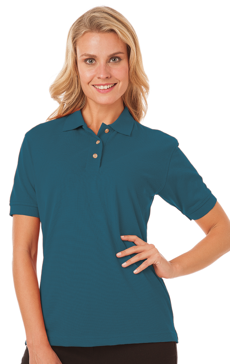 Ladies' Superblend Short-Sleeve Pique Polo 56