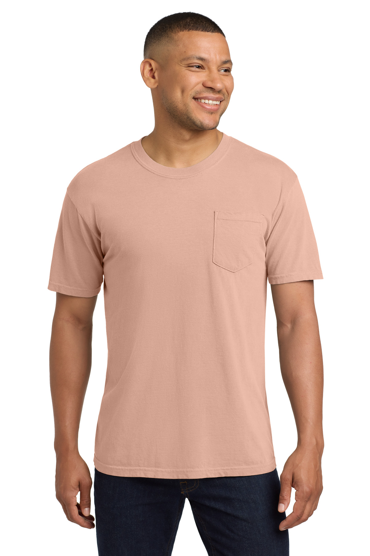 COMFORT COLORS Heavyweight Ring Spun Pocket Tee. 6030 293