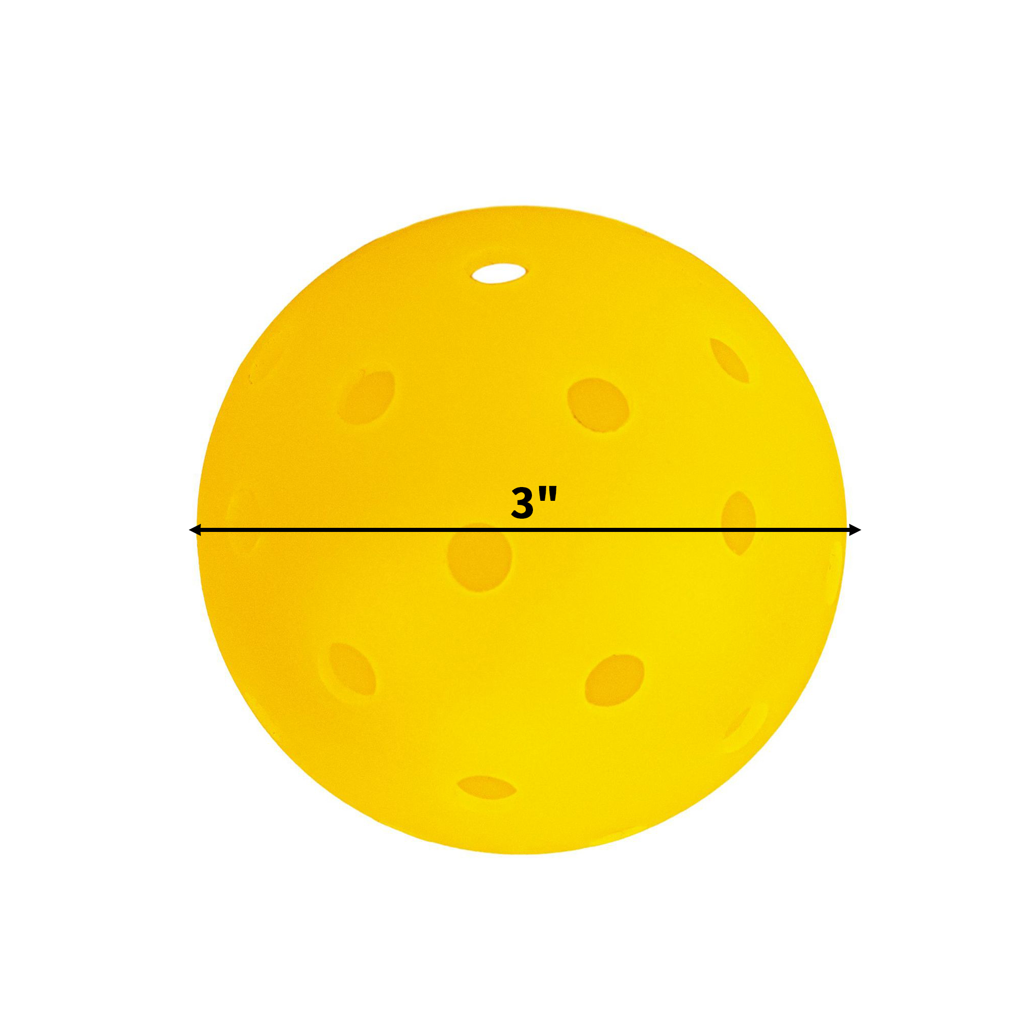 Official Size Pickleball Forty Hole Design 5
