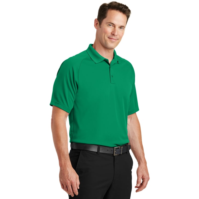 Sport-Tek Dry Zone Raglan Polo. 10