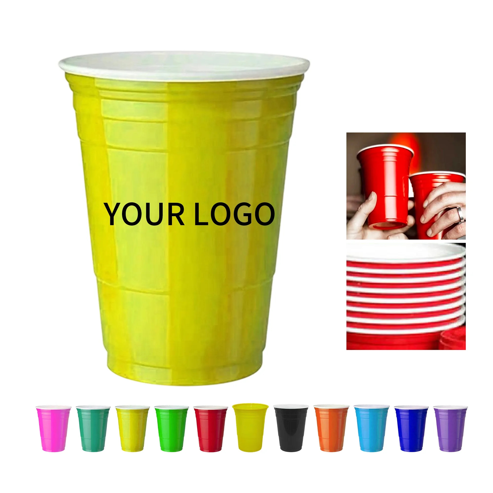 Lightweight 16oz Plastic Cup 10