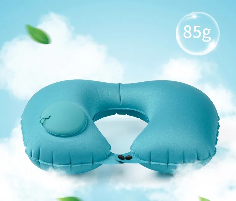 Bulk Custom Logo Inflatable Travel Pillow Wholesale for Promotional Gifts 6