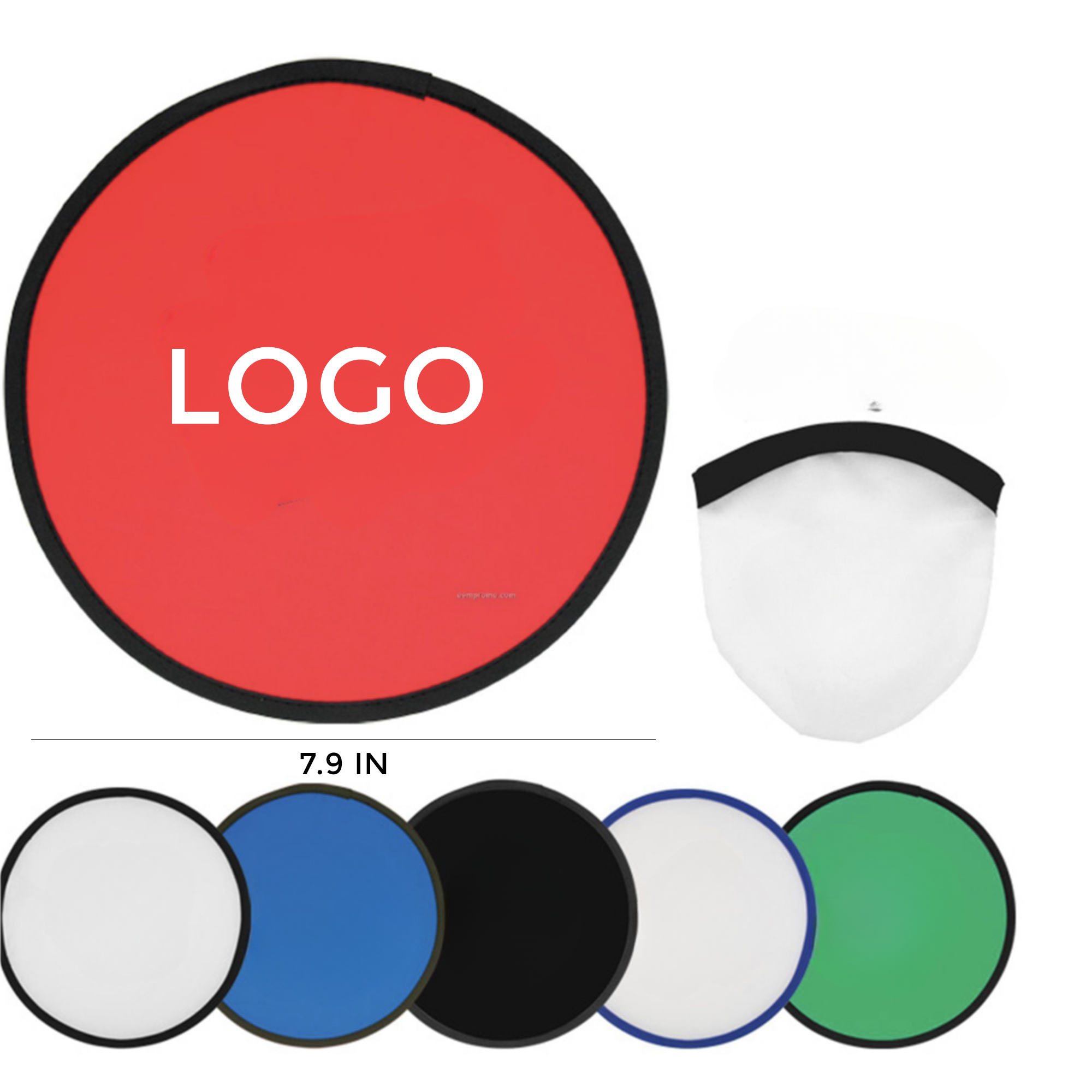 Versatile Folding Polyester Fan 2
