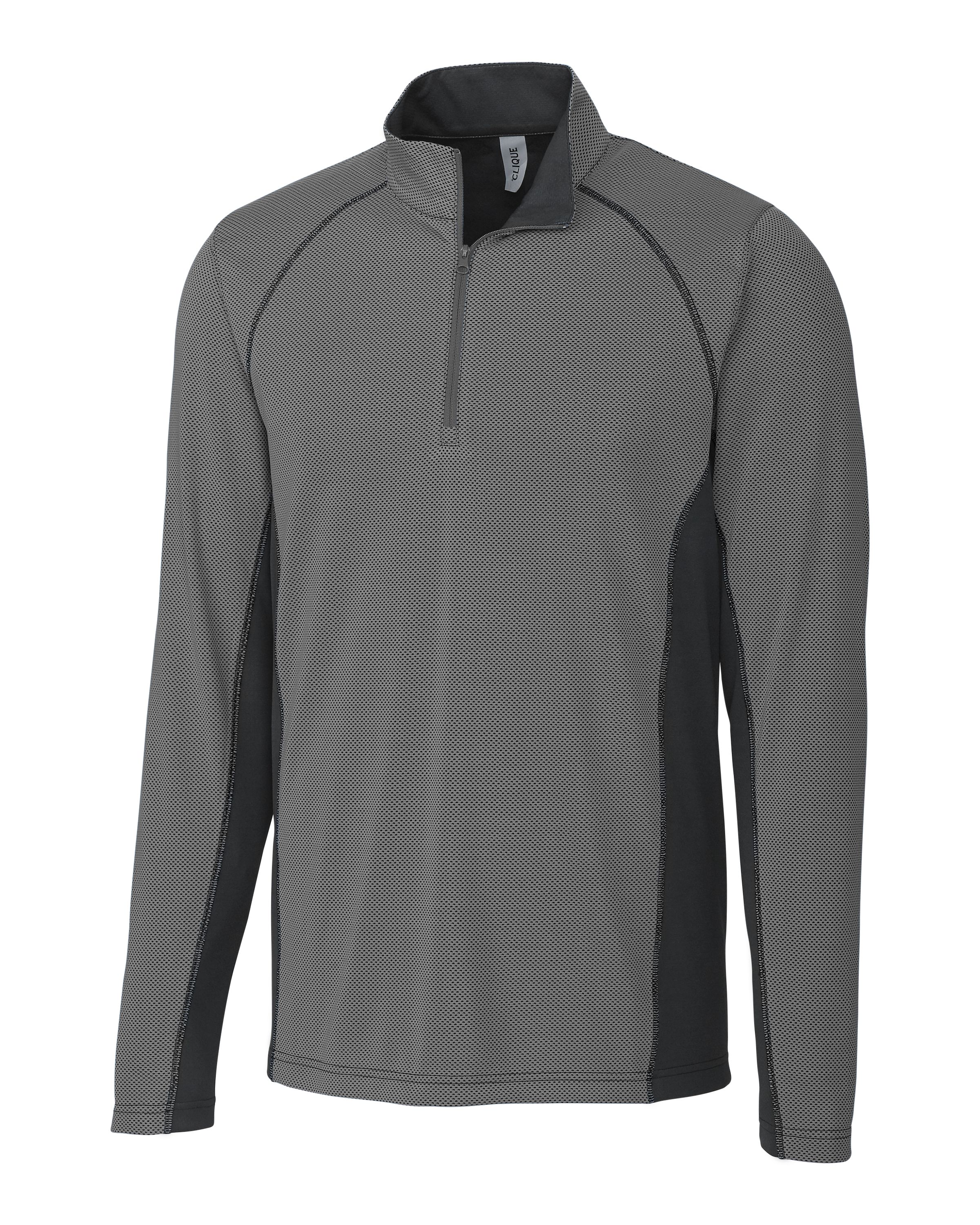 Clique Ice Pique Colorblock Tech Mens Half Zip 32