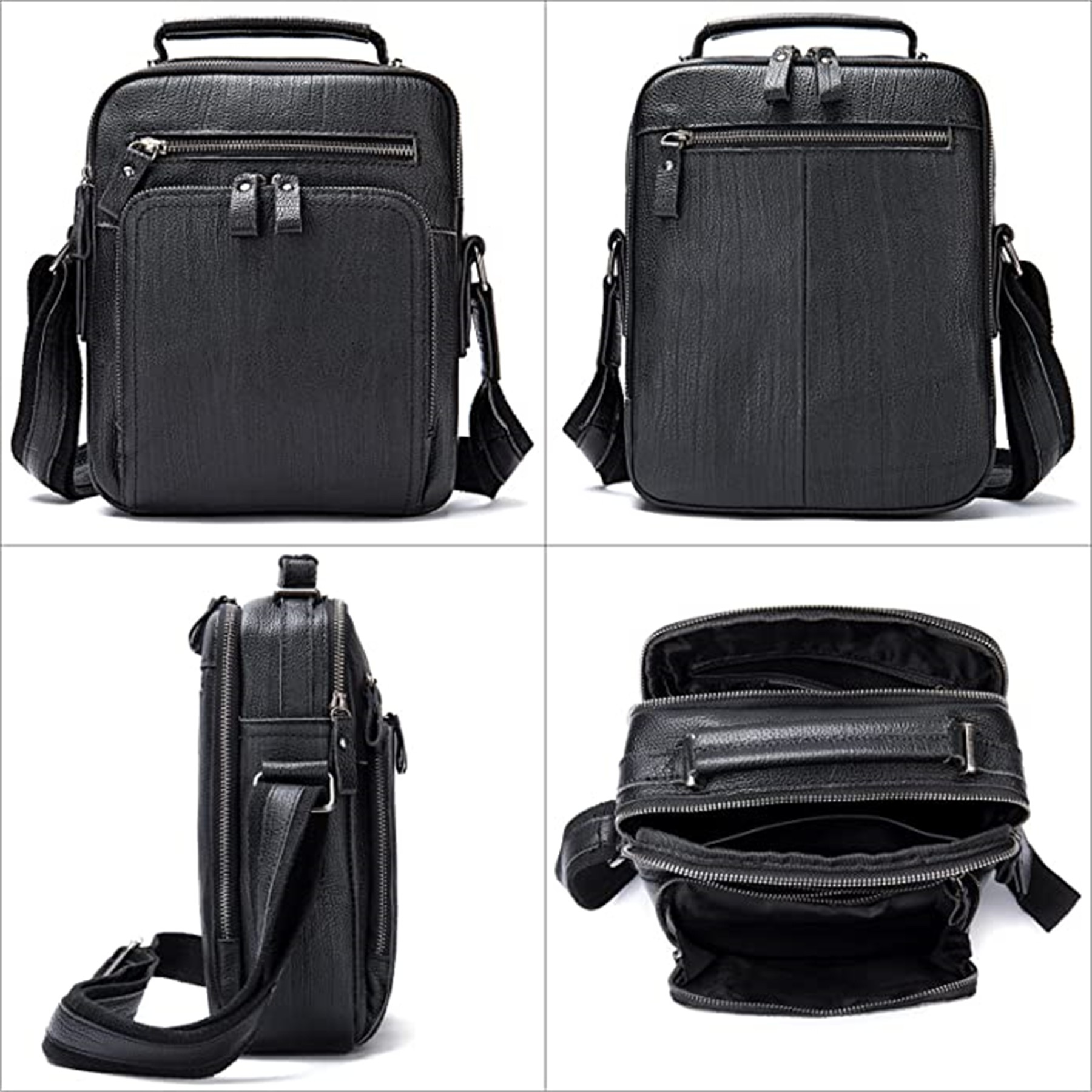 Genuine Leather Messenger And Shoulder Bag 3