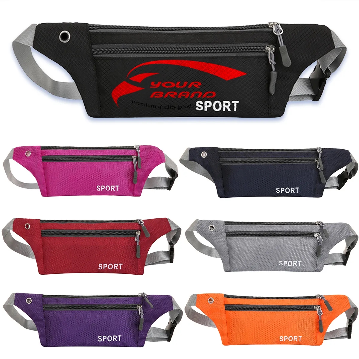 Outdoor Breathable Waterproof Running Sports Waist Pack 5