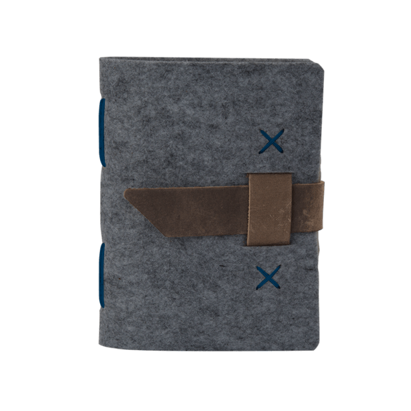 Harlequin Felt Journal 34