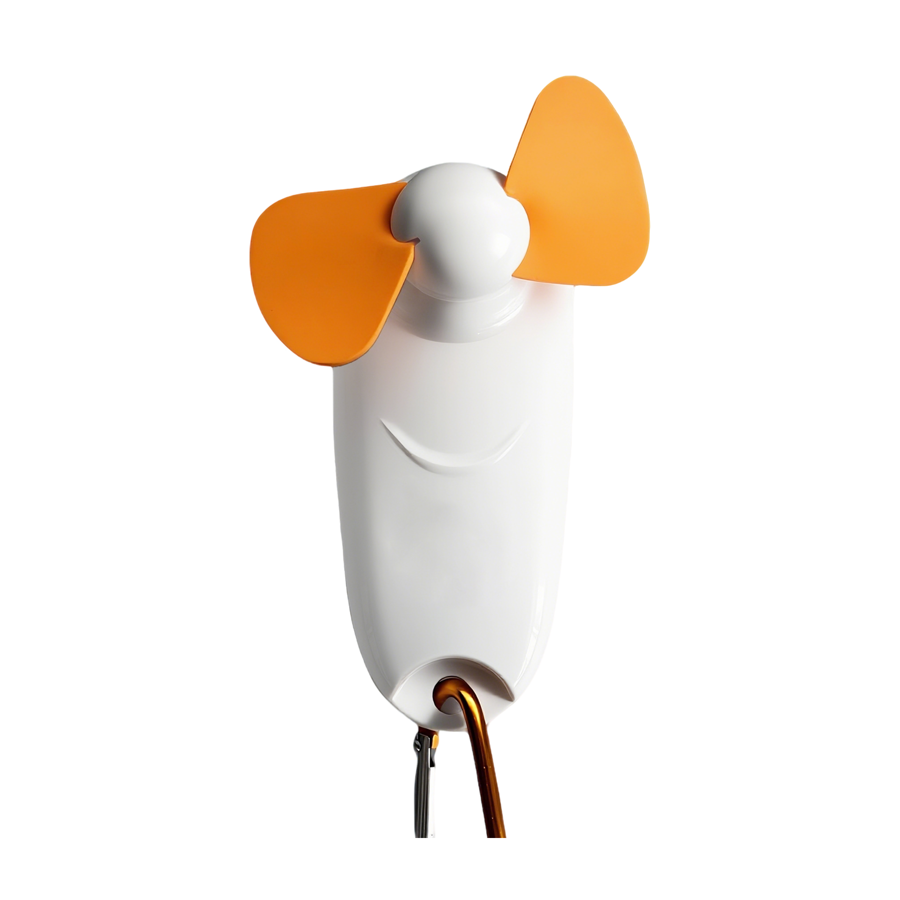 3-In-1 Portable Handheld LED Fan With Hook 3
