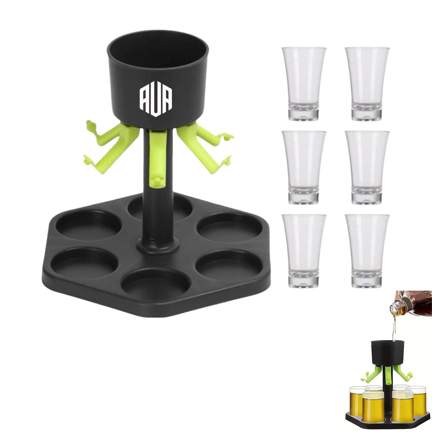 Hexagon fair wine divider 7