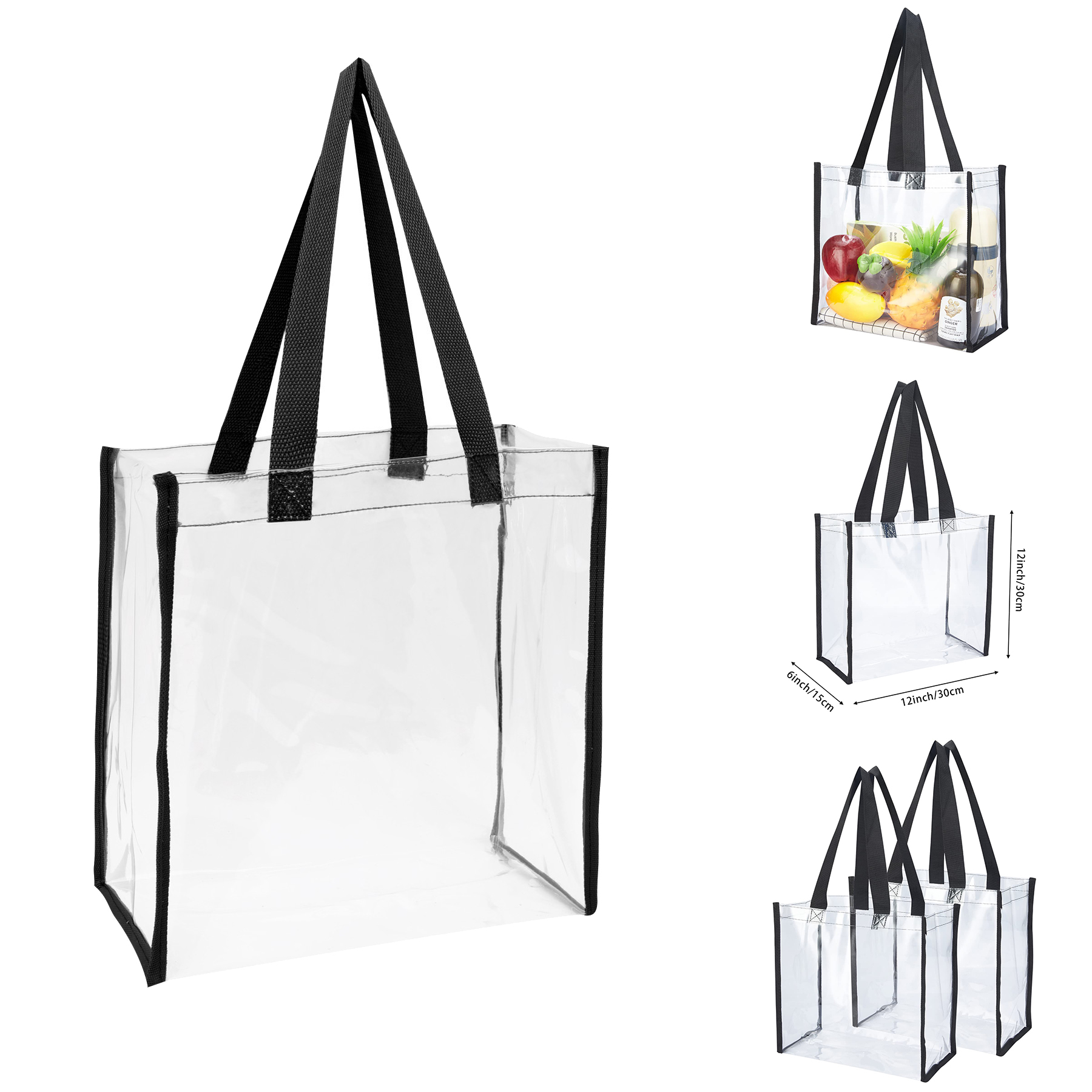 Clear Tote Bag 2