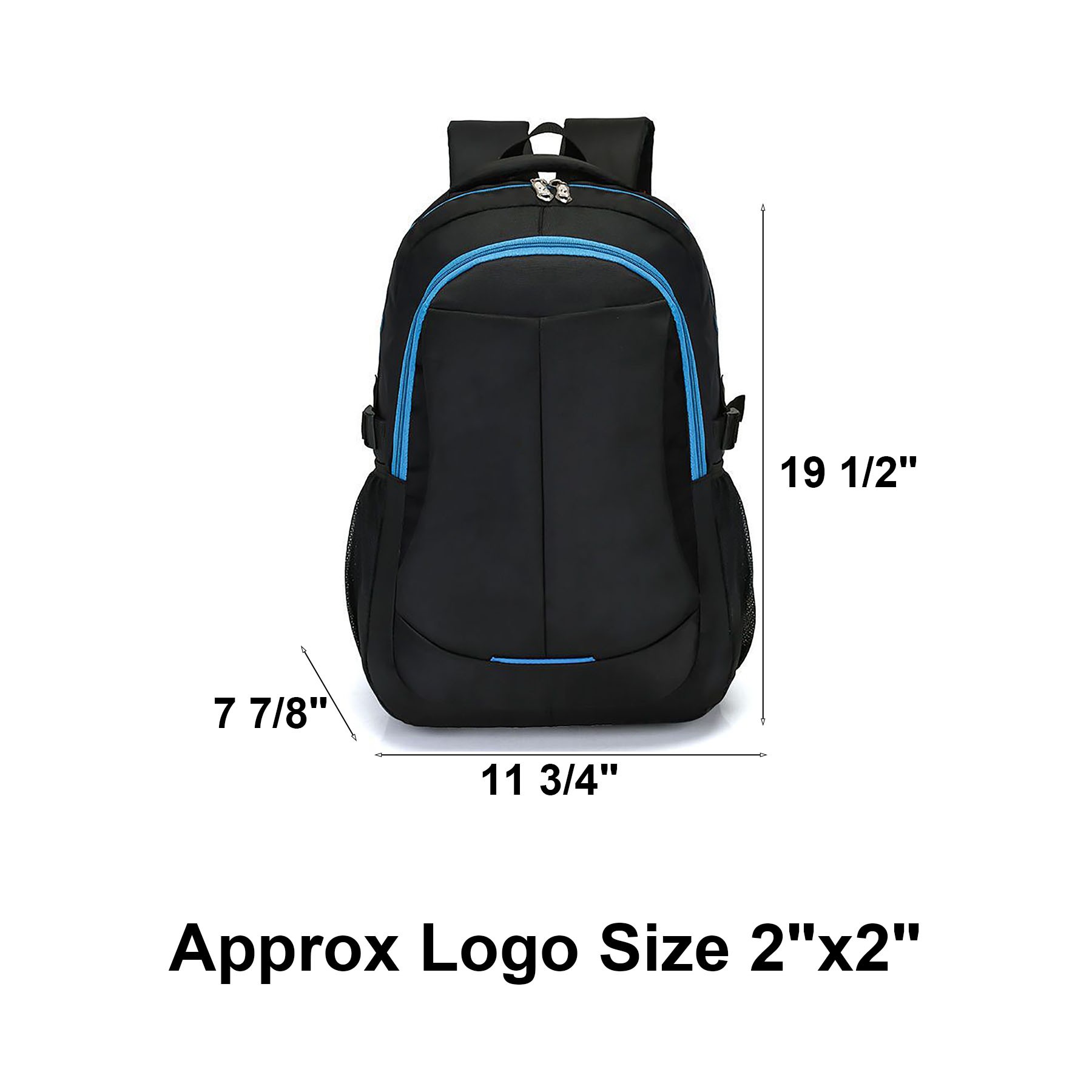 Zippers Large Storage Backpack 2