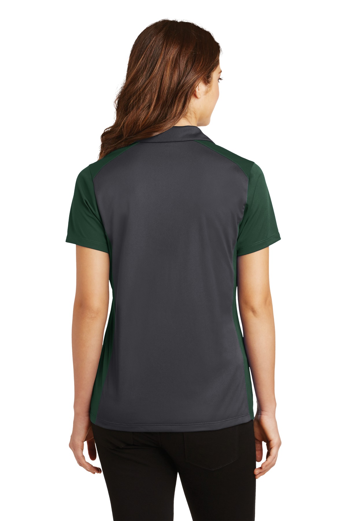 Sport-Tek Women's Colorblock Micropique Sport-Wick Polo. LST652 26