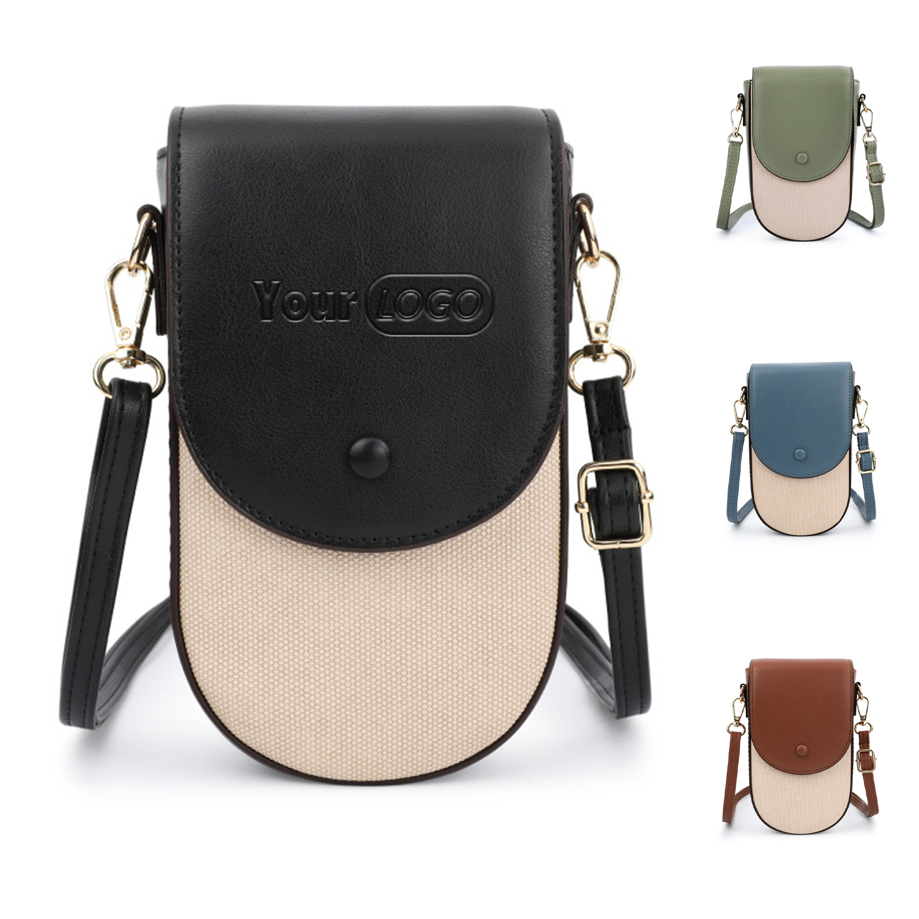 PU Stylish and versatile shoulder cross-body bag 4