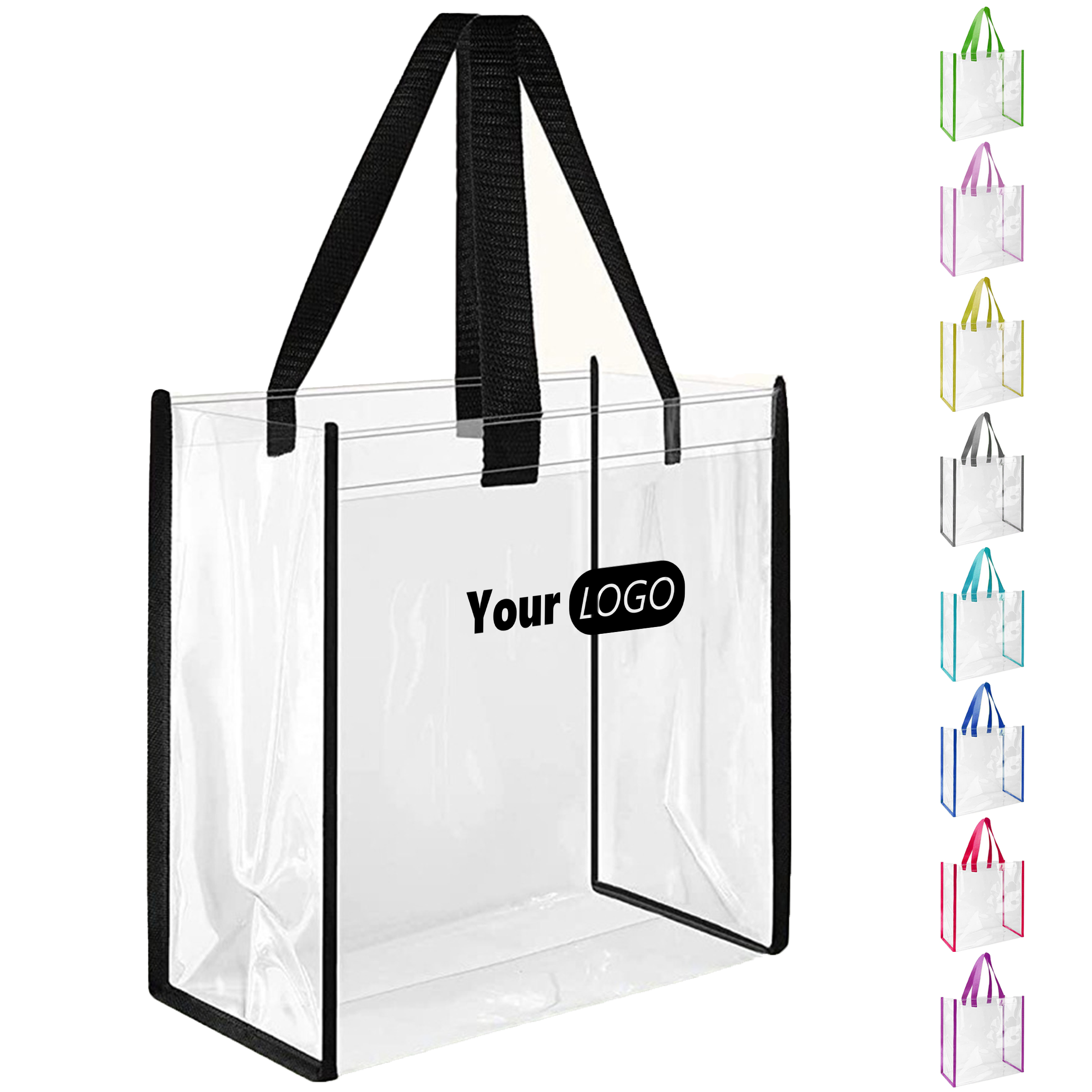 Pvc Clear Stadium Tote Bag 9