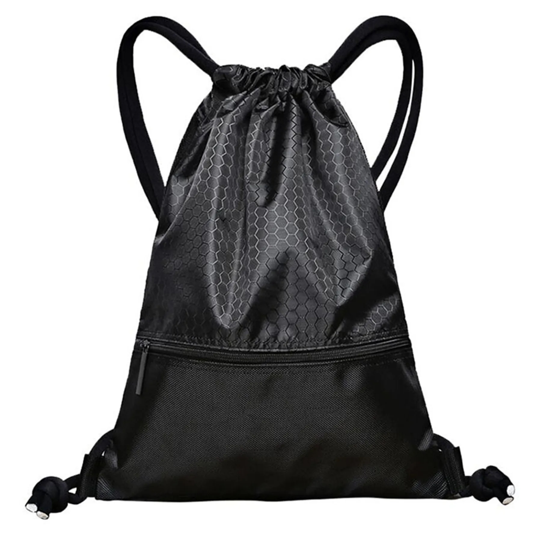 Drawstring Backpacks with Front Pocket 11