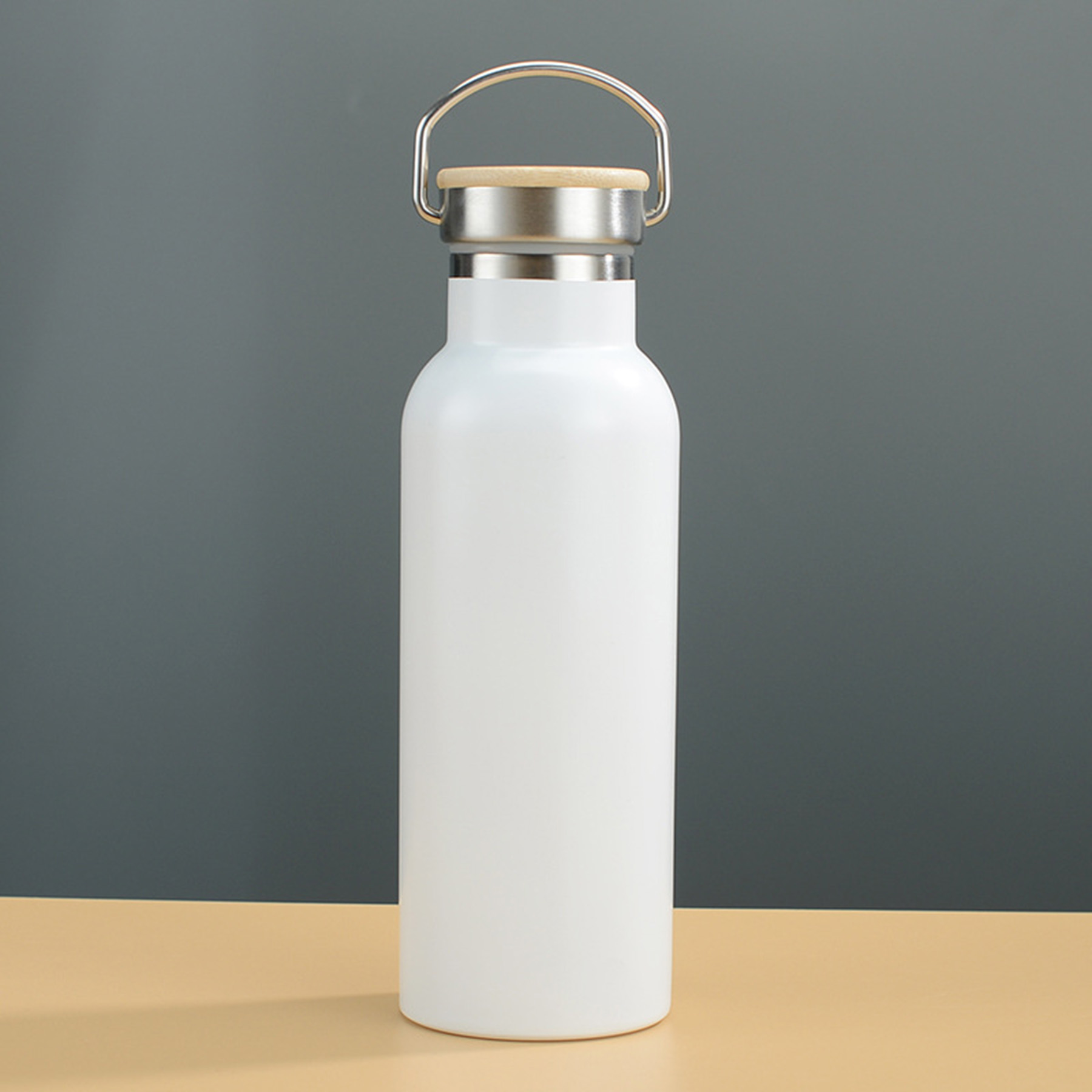 20 Oz. Insulated Stainless Steel Thermos, custom water bottle with logo imprint 4