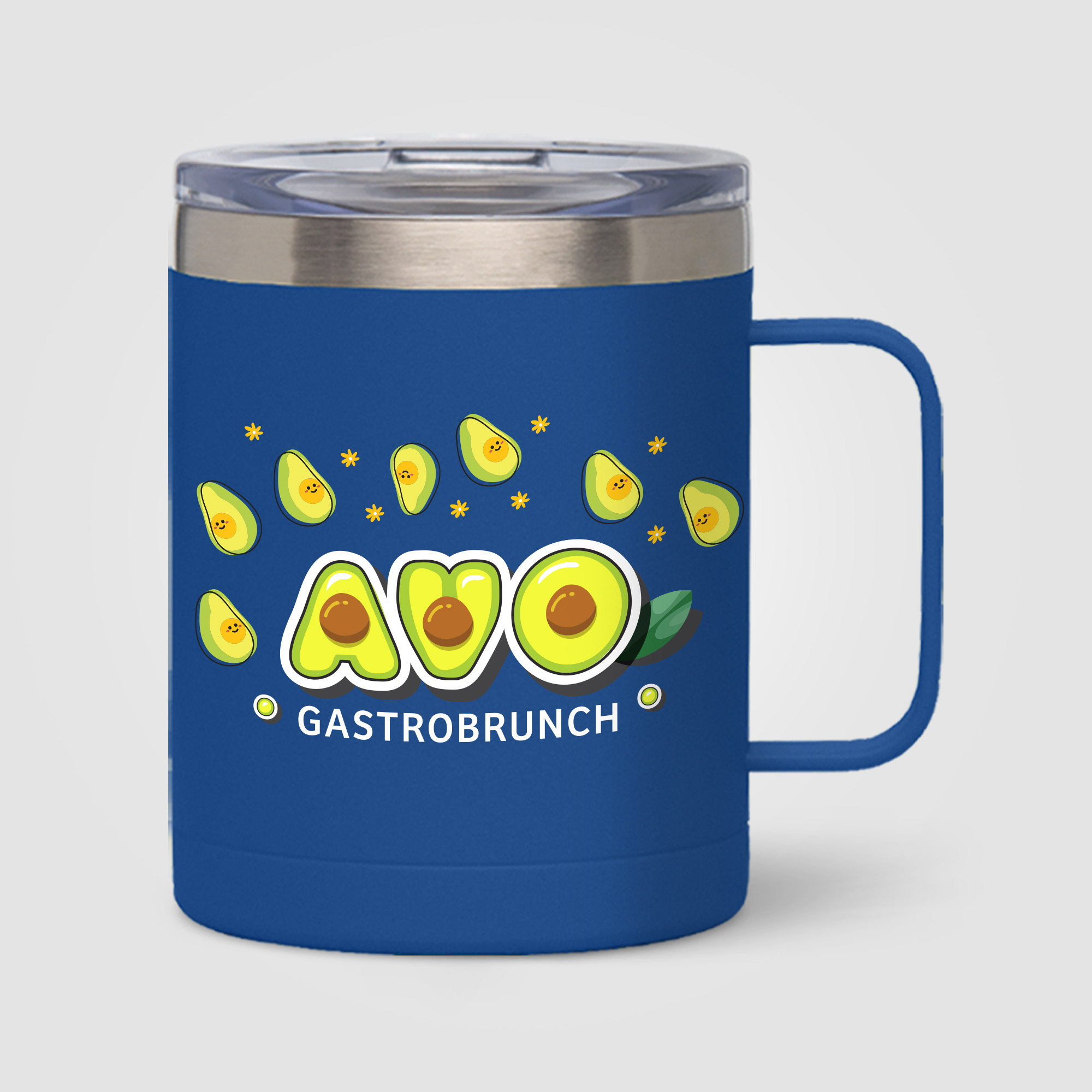 Glamping - 14 oz. Double-Wall Stainless Mug