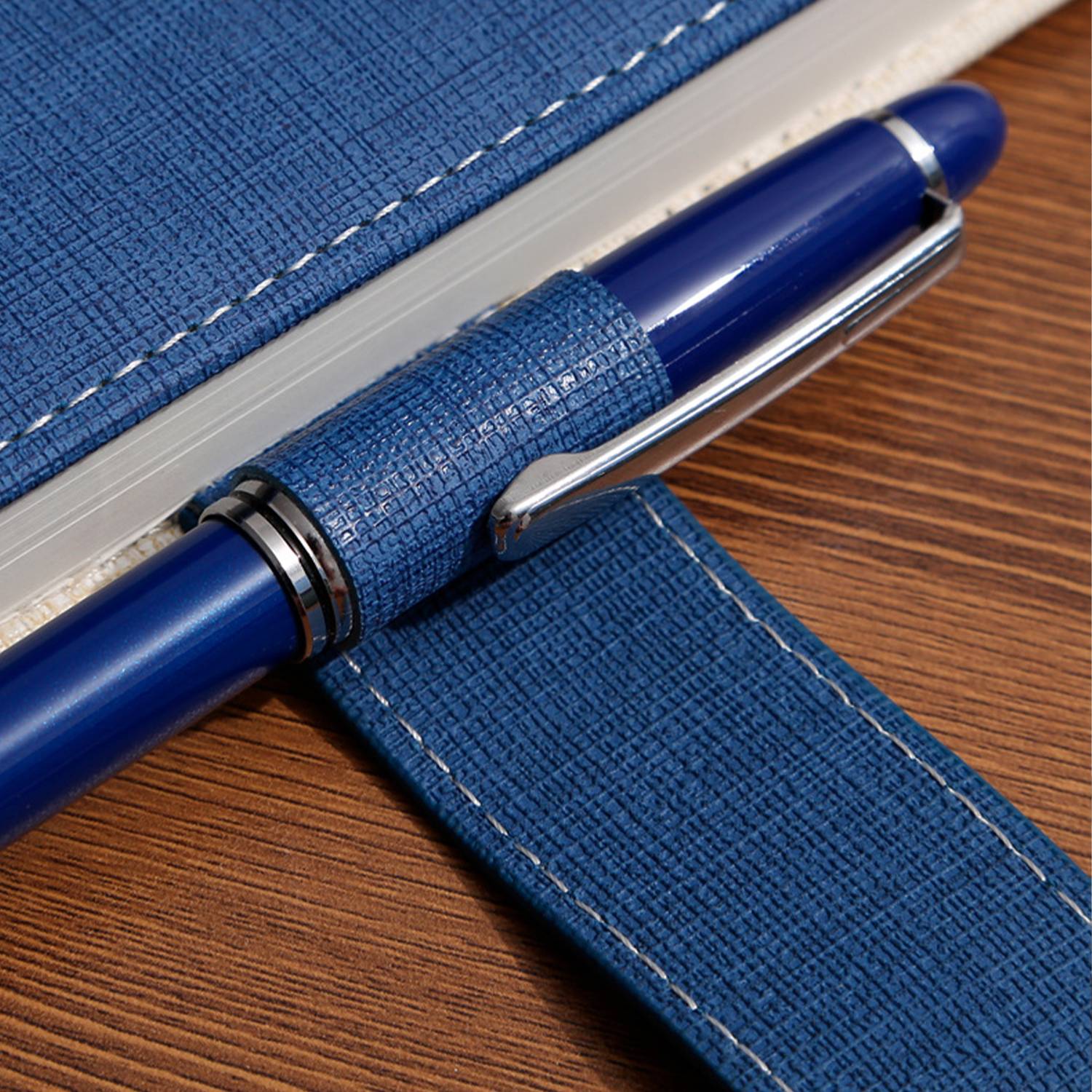 A5 PU Leather Magnetic Snap Notebook 7