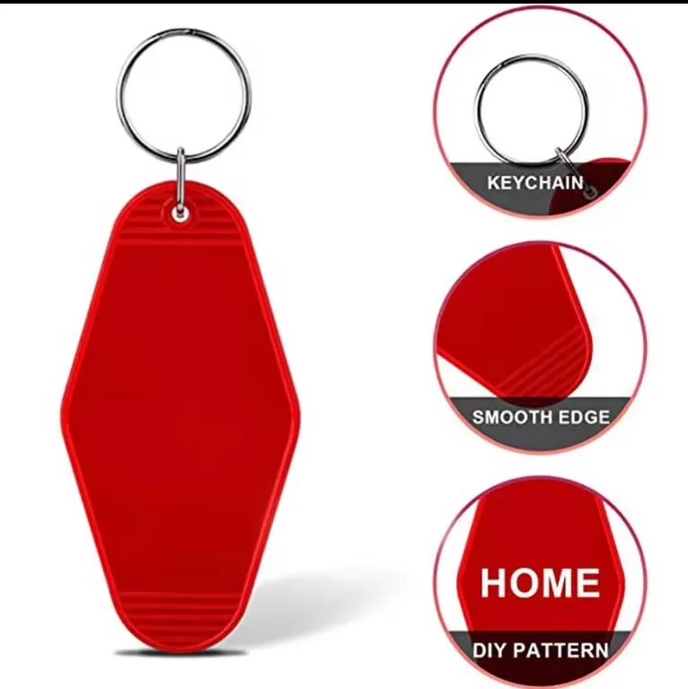 Plastic Hotel Keychain 4
