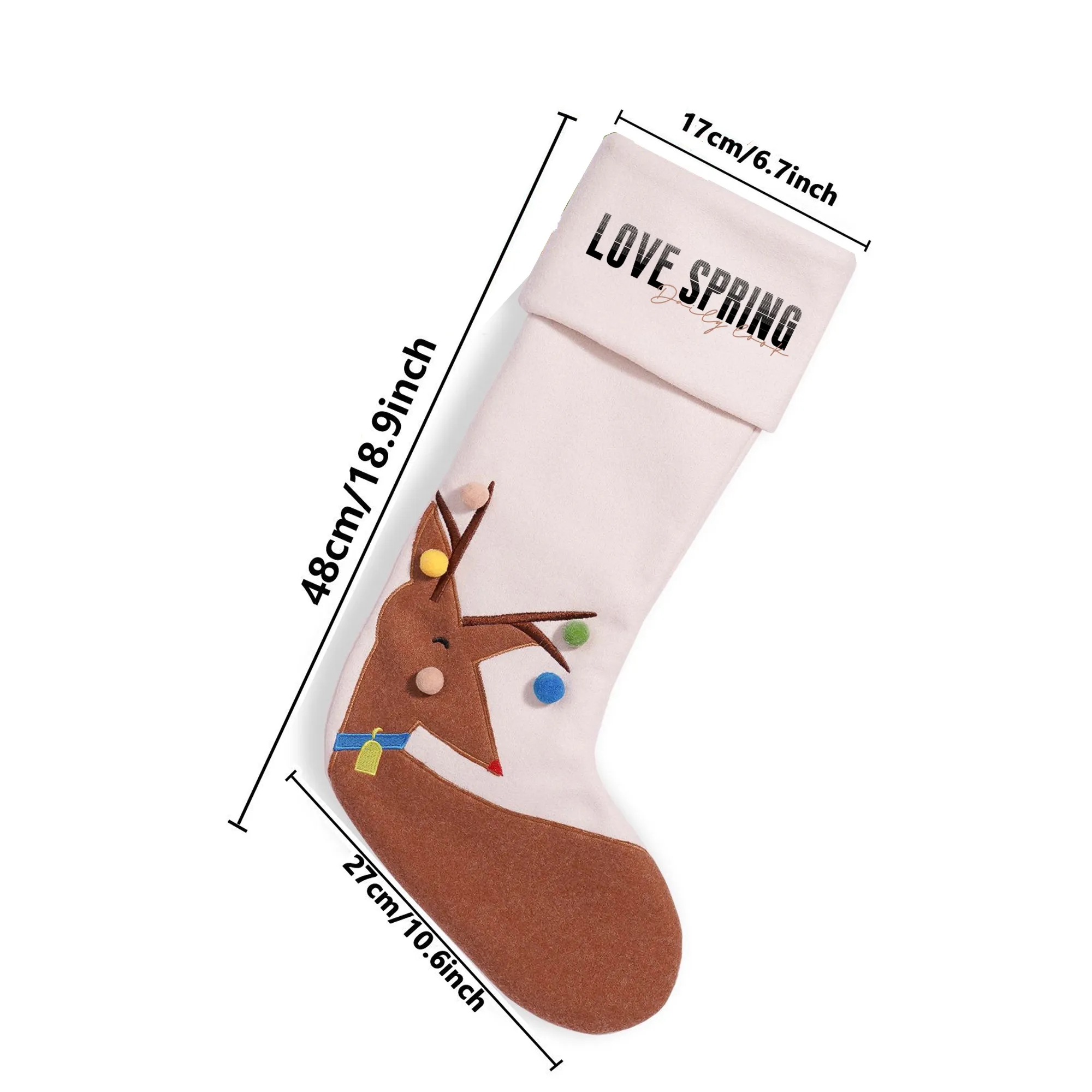 Large Christmas Stockings Decorations 2