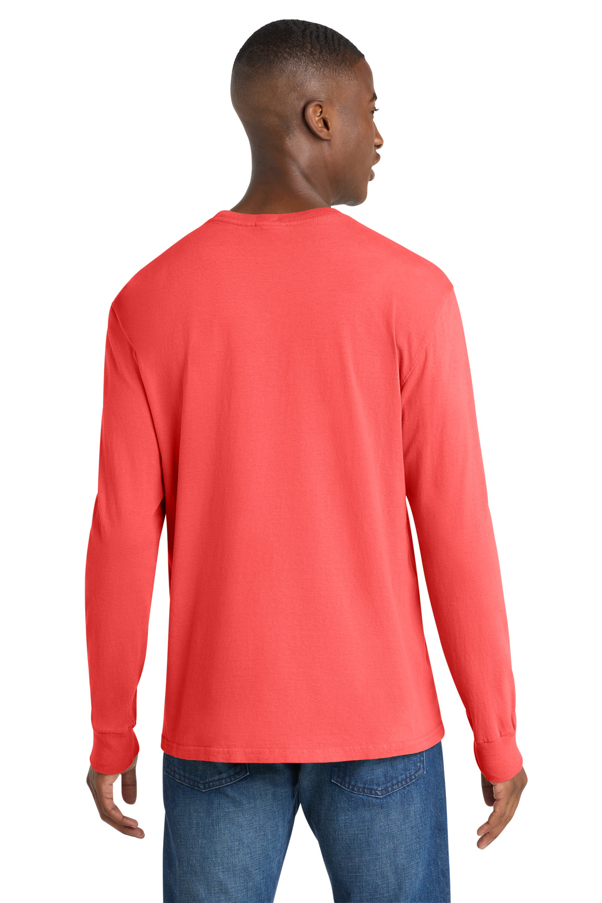 Port & Co Beach Wash Garment-Dyed Long Sleeve Tee PC099LS 91