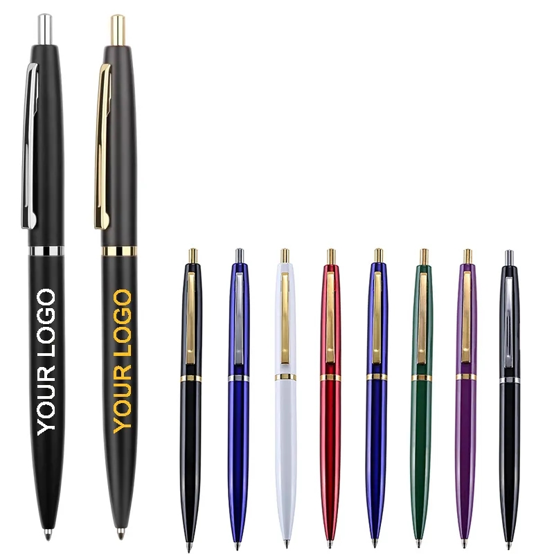 Retractable Metal Slim Pens 1