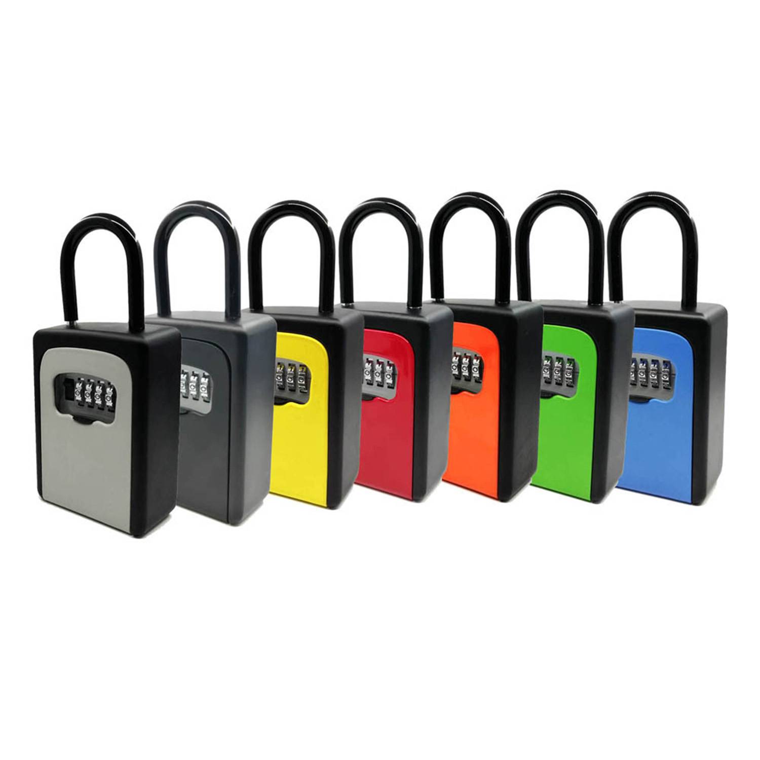 Portable Password Key Combination Lock Box 8