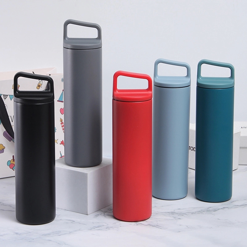 16oz Stainless Steel Water Bottle w/ Handle 2