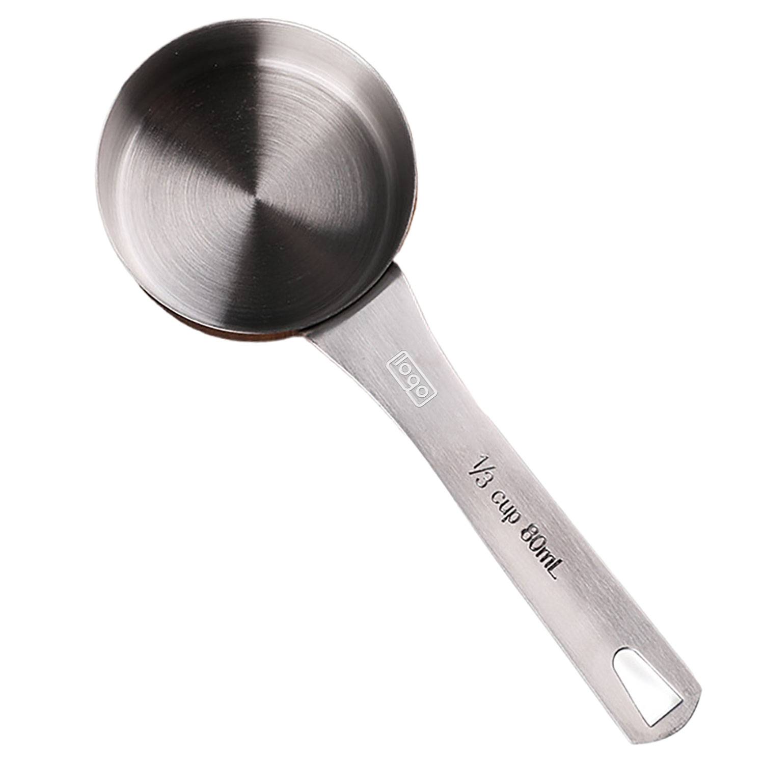 Stainless Steel Coffee Powder Scoop w/ Scale 5