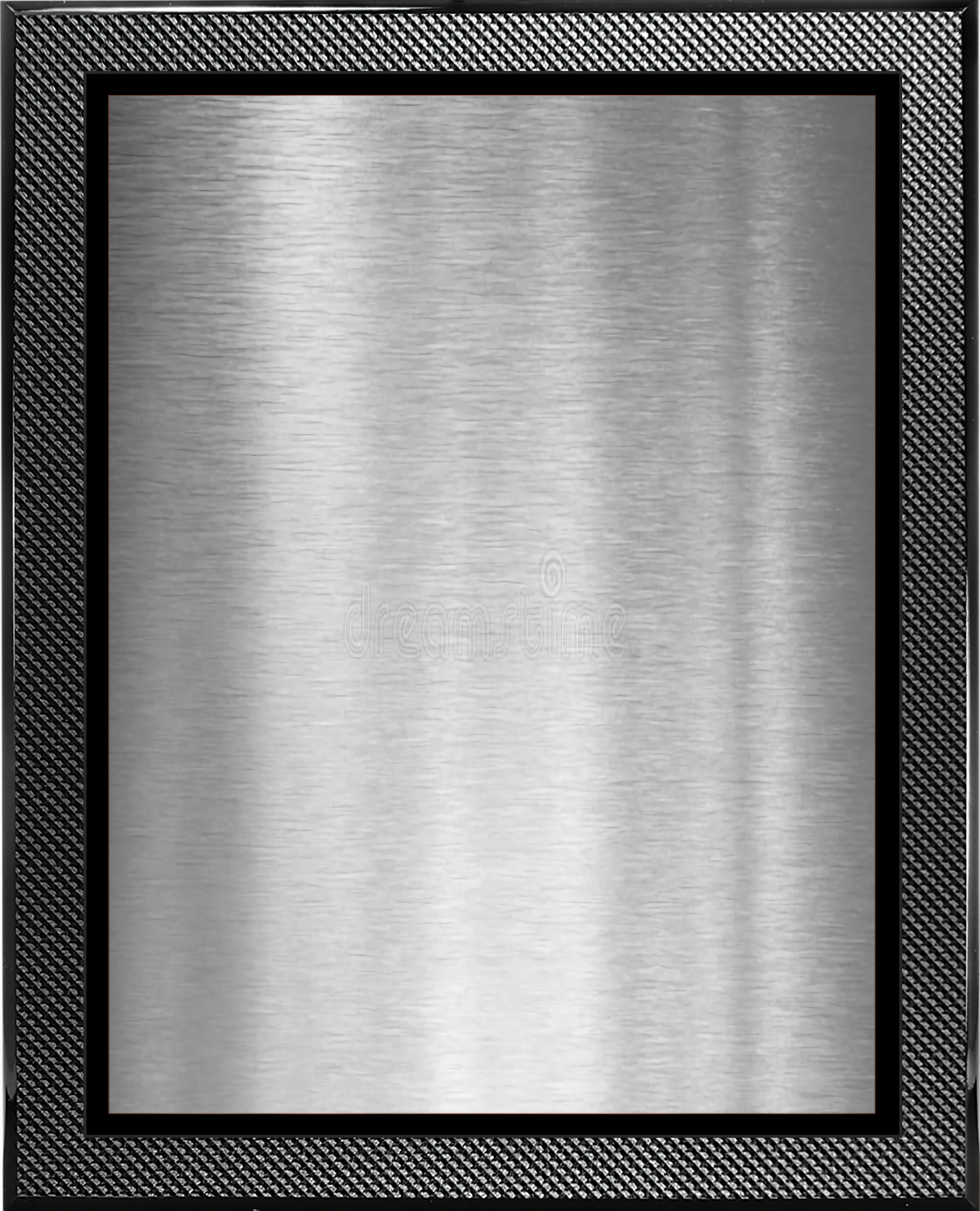 Piano Carbon Fiber Finish Plaque w/Choice of Double Plate 6