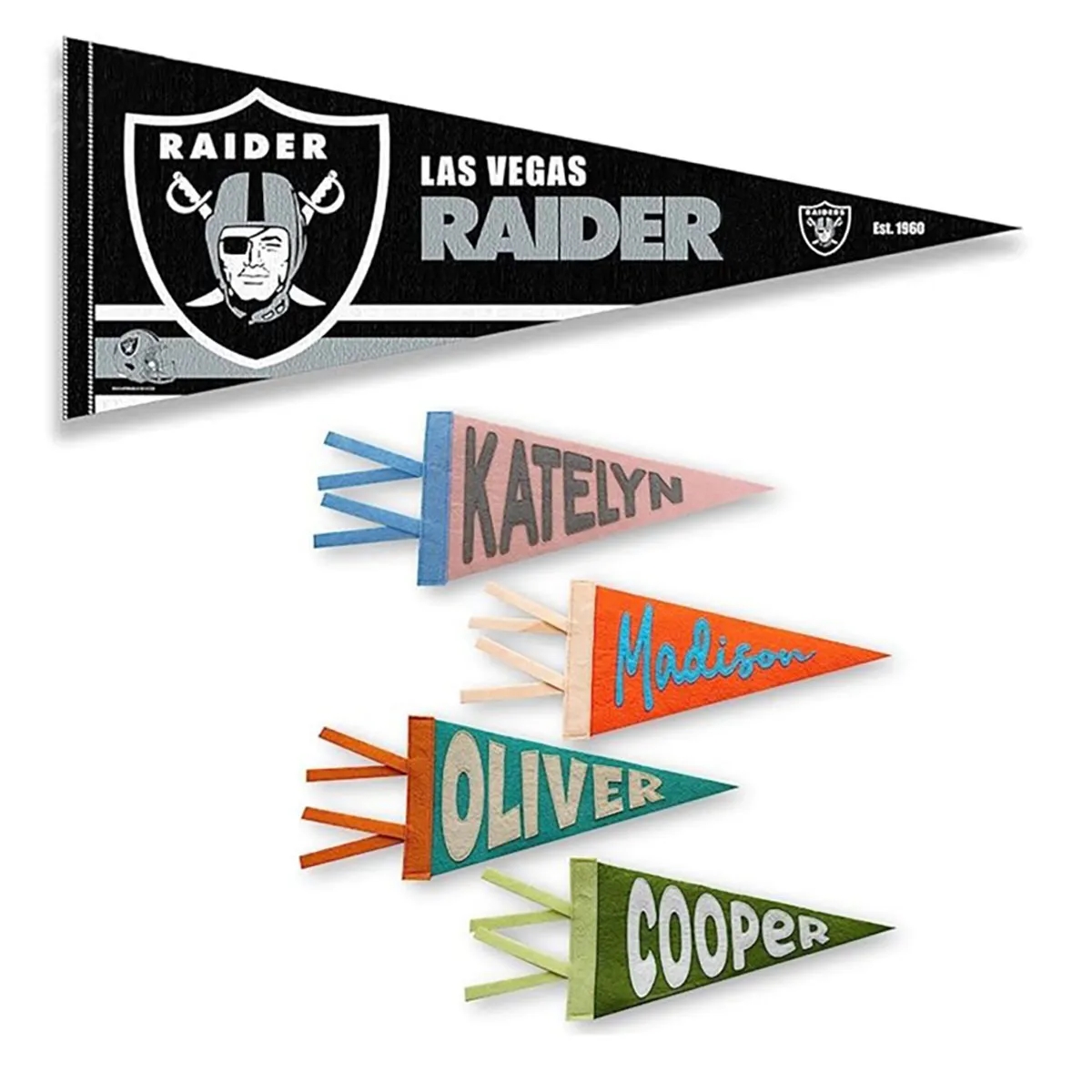 Custom Felt Pennant Flag 2