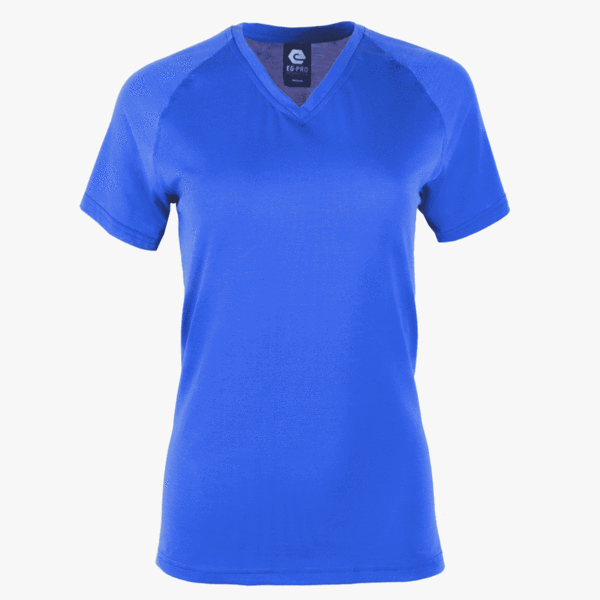 #H123 / Varsity Women's V-Neck Tee 1