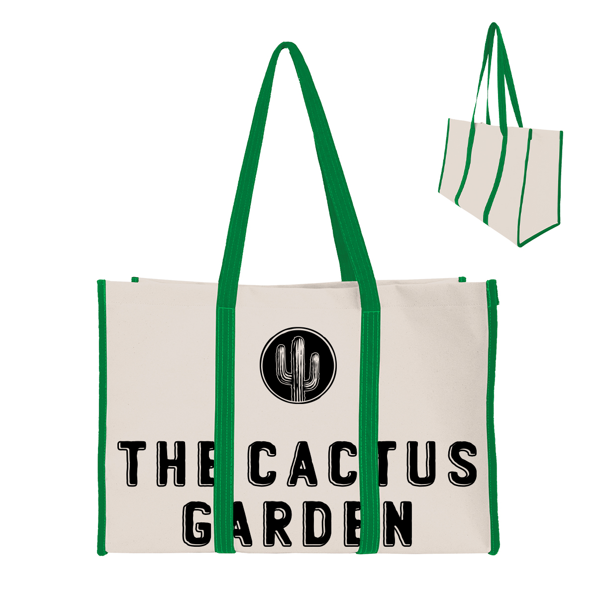 Recycled Canvas Wrap Around Tote Bag 6