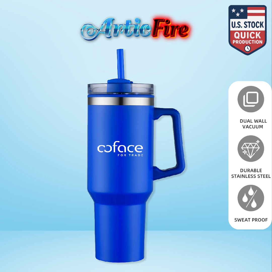 ArticFire 40oz Insulated Travel Tumbler with Straw 22
