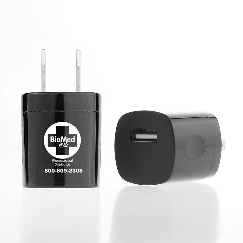 iPosh USB Wall Power Plug (Black)