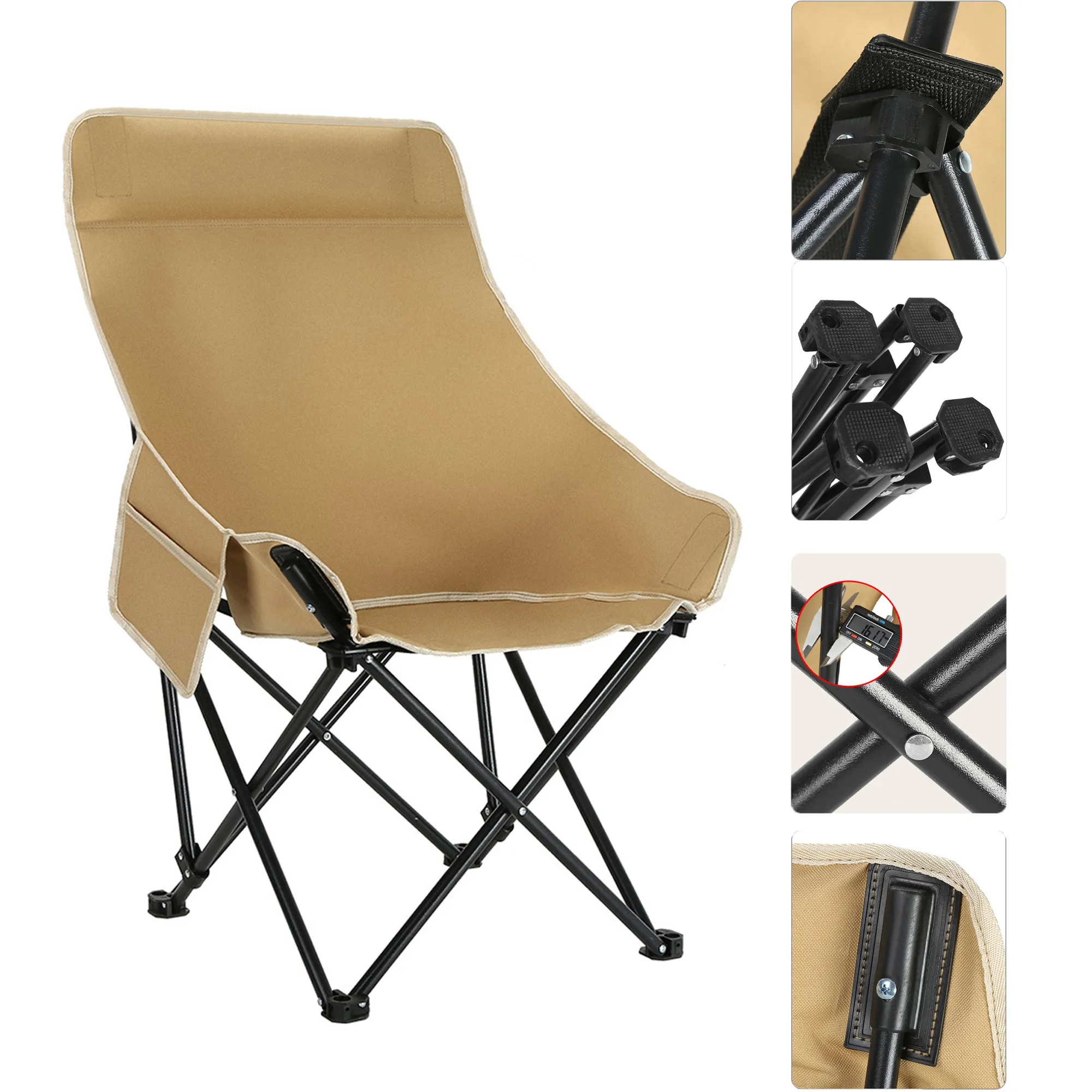 High-Back Folding Moon Chair 2