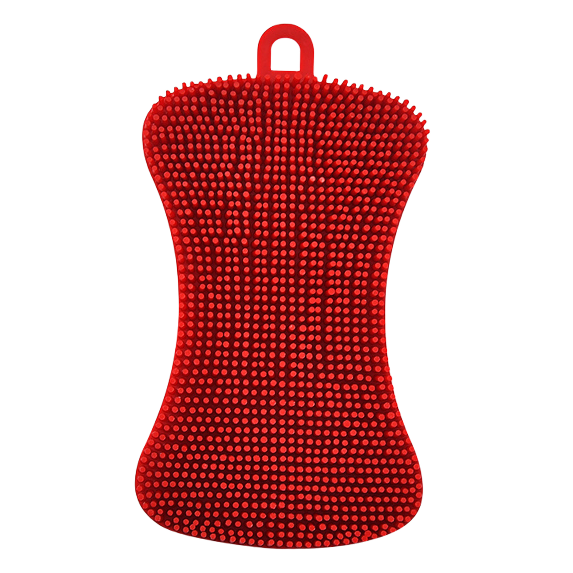 Silicone Dish Scrubber with Soap Holder 7