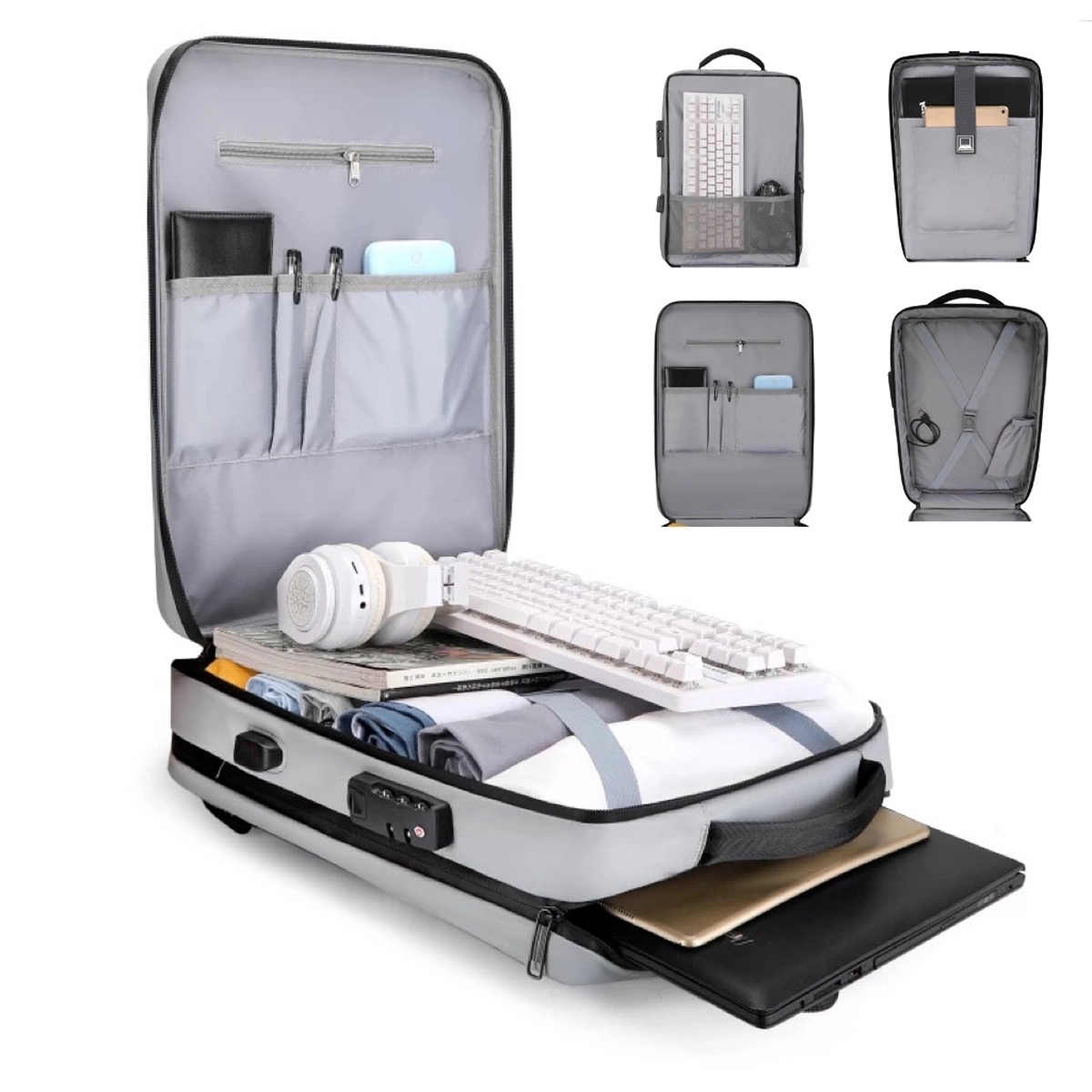 16.5 inch Hard Shell Backpack 2