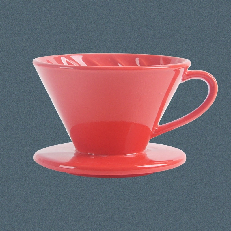 Custom Ceramic Over Coffee Brewing Filter Cone 4
